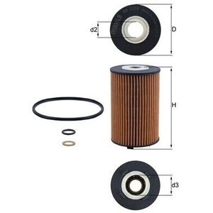 Mahle Oil Filter OX1158D