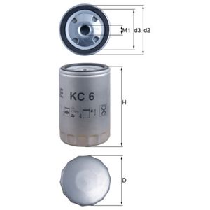 Mahle Fuel Filter KC6