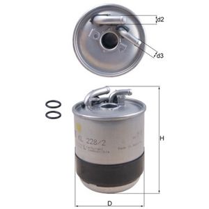 Mahle Fuel Filter KL228/2D