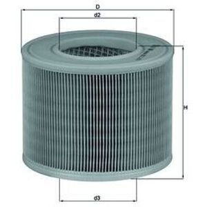 Mahle Air Filter LX986