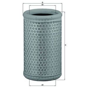 Mahle Air Filter LX646/1
