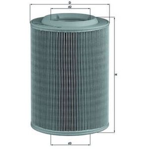 Mahle Air Filter LX314