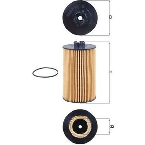 Mahle Oil Filter OX161D