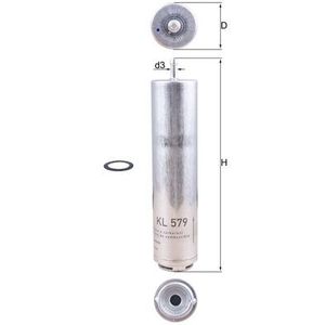 Mahle Fuel Filter KL579D