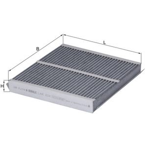 Mahle Pollen / Cabin Filter LAK234