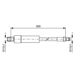 Bosch Brake Hose 1987476074