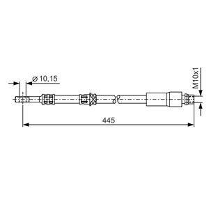 Bosch Brake Hose Front 1987476455
