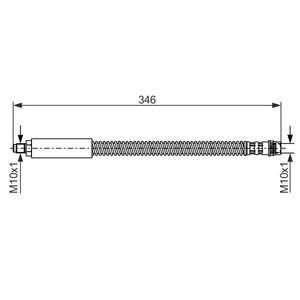 Bosch Brake Hose 1987476859