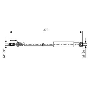 Bosch Brake Hose 1987481487