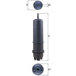 Mahle Fuel Filter KL872/7