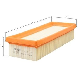 Mahle Air Filter LX580