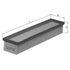 Mahle Air Filter LX1258