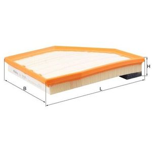 Mahle Air Filter Right LX3727/1