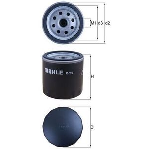 Mahle Oil Filter OC5
