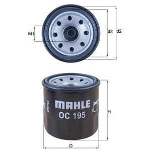 Mahle Oil Filter OC195