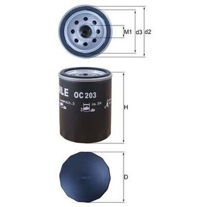 Mahle Oil Filter OC203