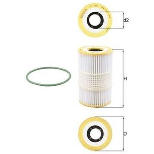 Mahle Oil Filter OX1185D
