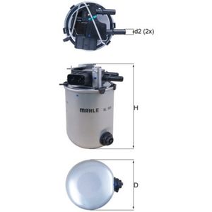 Mahle Fuel Filter KL909