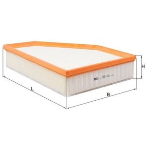 Mahle Air Filter LX3985/1