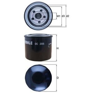 Mahle Oil Filter OC205