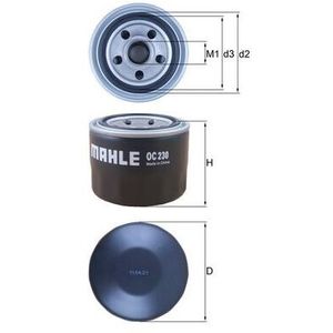Mahle Oil Filter OC230