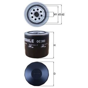Mahle Oil Filter OC383