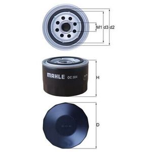 Mahle Oil Filter OC384