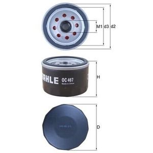 Mahle Oil Filter OC467