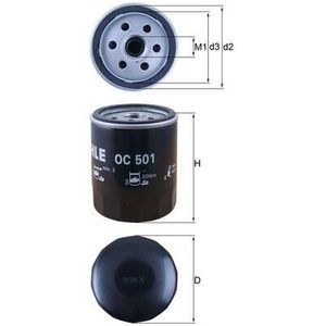 Mahle Oil Filter OC501