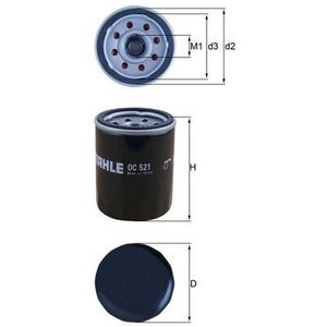 Mahle Oil Filter OC521