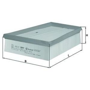 Mahle Air Filter LX957/2