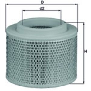 Mahle Air Filter LX2808/1