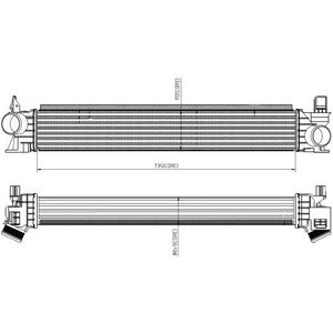 NRF Intercooler 309033
