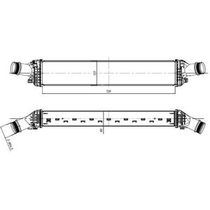 NRF Intercooler 309048