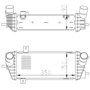 NRF Intercooler 309070