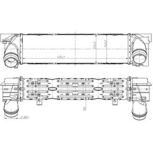 NRF Intercooler 309097