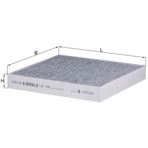 Mahle Pollen / Cabin Filter LAK436