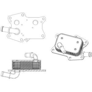 NRF Oil Cooler 31830
