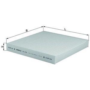 Mahle Pollen / Cabin Filter LA216