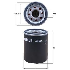 Mahle Oil Filter OC602