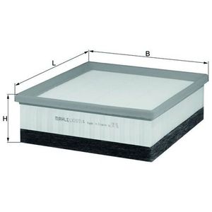 Mahle Air Filter LX2077/4