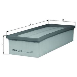 Mahle Air Filter LX1211