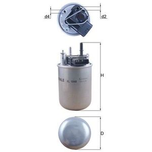 Mahle Fuel Filter KL1048