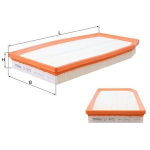 Mahle Air Filter LX4872