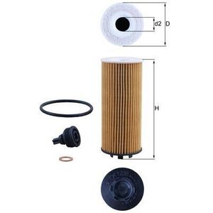 Mahle Oil Filter OX1238D
