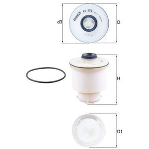 Mahle Fuel Filter KX573D