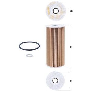 Mahle Oil Filter OX1048D