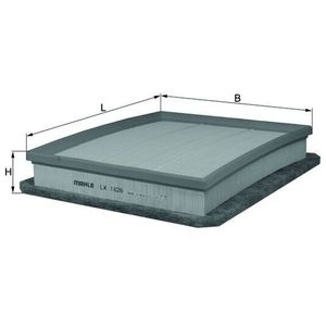 Mahle Air Filter LX1826