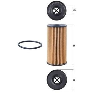 Mahle Oil Filter OX1308D