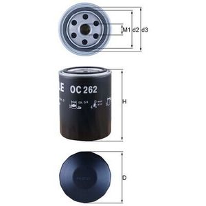Mahle Oil Filter OC262